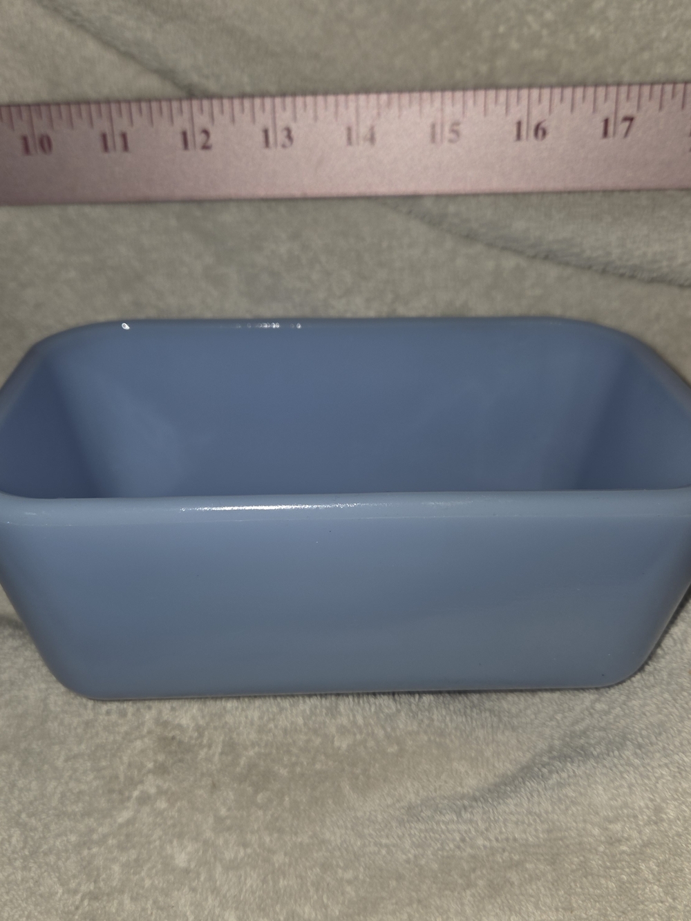 Pyrex Delpgite Blue Rectangular Dish